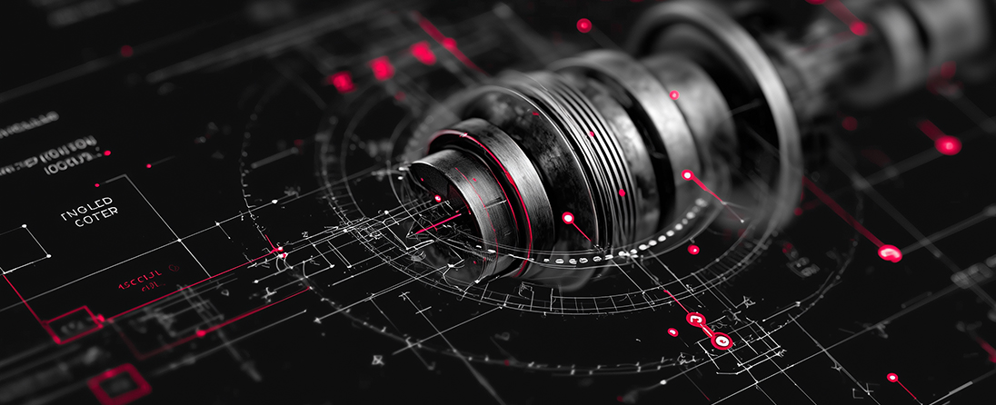 High-efficiency turbine blade set undergoing quality inspection