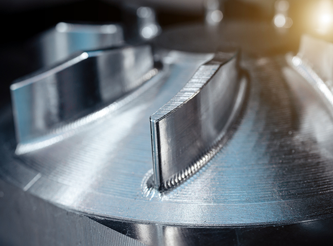 High-capacity boiler feed pump impeller