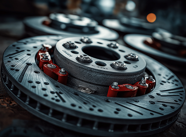High-pressure gas turbine rotor and disc assembly