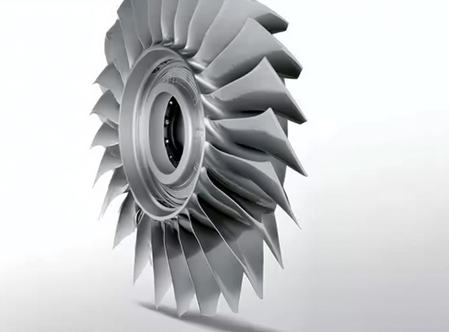 Coated blisk with optimized airfoil and hub profile