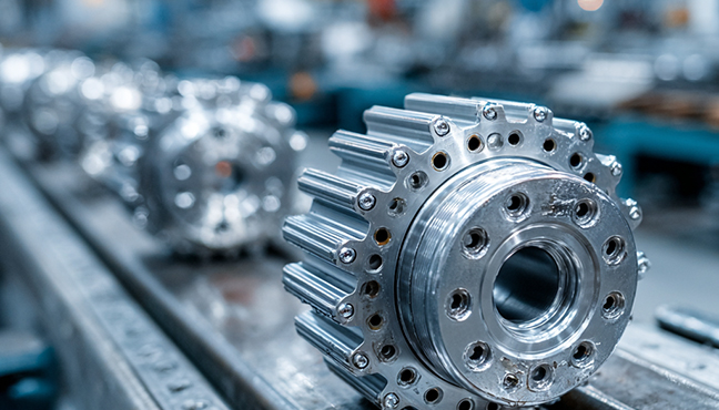 Assembly of industrial motor and gearbox systems