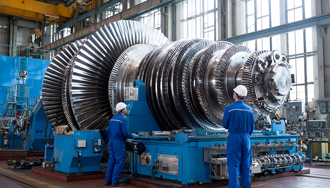 Compressor rotor and casing components