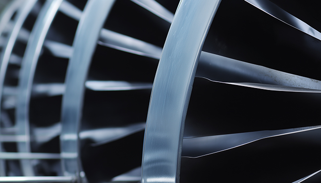 Aerospace engine compressor and fan components